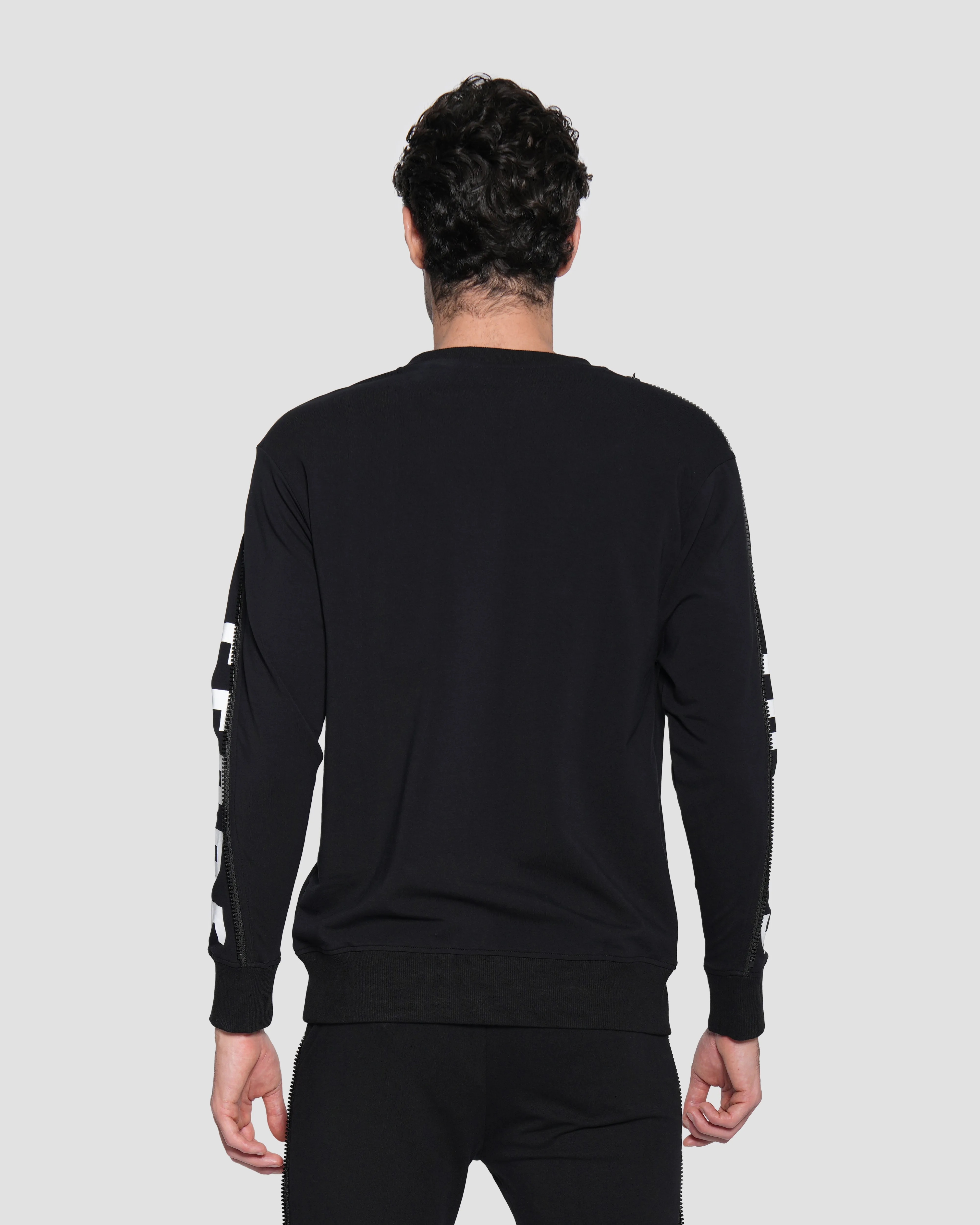 Zip Long Sleeve Sweatshirt