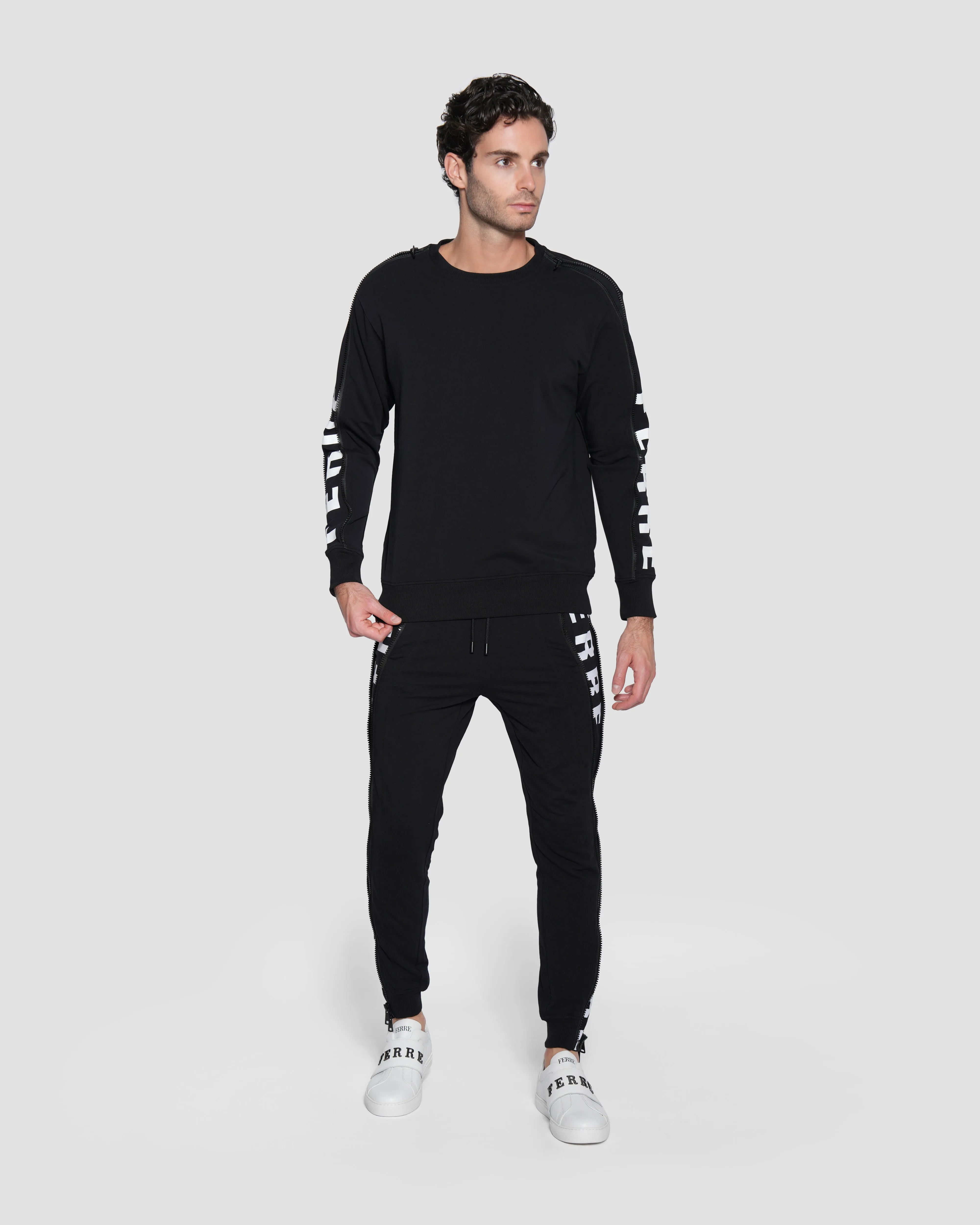 Zip Long Sleeve Sweatshirt